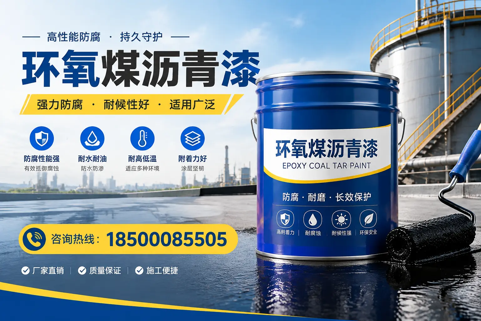 环氧煤沥青漆的储存与运输注意事项,达州企业须知